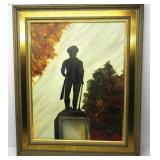 Signed M Oil On Board 29'x35'