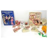 Marylin Monroe Paper Dolls,Jacks,Paint Sets