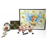 Puzzle Picture,Scarf Snowman Sitters,Fairy Ladder