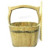 Chinese Wooden Water Bucket