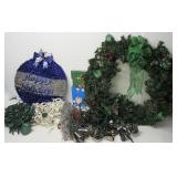 Christmas Decor,Wreath,Lights