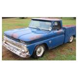 1964 Chevy C10 1500 Str 6 w/Utility Bed & X Block