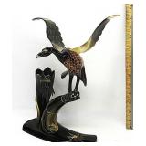 Bird Horn Art Vase