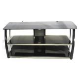 Glass And Metal TV Stand 44'Wx16'Dx21'T