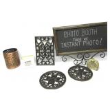 Trivets,Chalkboard Sign Decor