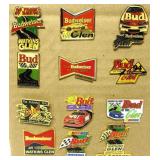 Vintage Budweiser Watkins Glen Lapel Pins