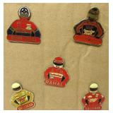 Vintage Bud/Miller Indy Racing Hat Pins