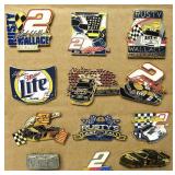 Vtg Rusty Wallace Racing Pins