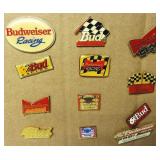 Collectable Budweiser Racing Hat Pins
