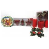 Christmas Decor Candles,Ornaments