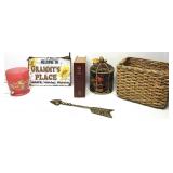 Home Decor,Basket,Storage Book,Lamp