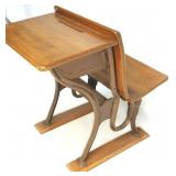 Antique A.S. Co School Desk