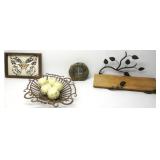 Home Decor,Butterfly,Shelf,Stone Vase