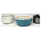 Mini Crockpots,Pioneer Woman Bowl