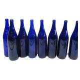 Blue Colbalt Wine Bottles