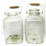 Cold Drink Glass Dispensers One Damaged