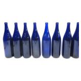 Blue Colbalt Wine Bottles