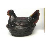 Fenton Hen On A Nest No Label