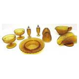 Tiara Glass,Ashtray,S&P,Napkin Holder,Creamer