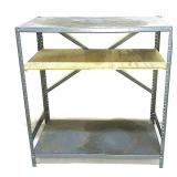 Metal Shelving Unit 3Ftx17.5'Dx39'T
