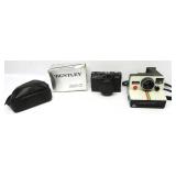 Vintage Poloroid Land Camera W/Bently Camera