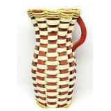 Wicker Pitcher 18.5'T