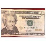 $20 2013 Star Note Ser# MF12446560*