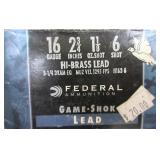 16 Gauge Federal Led Ammunition Qty 25