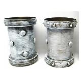 Metal Candle Pillars