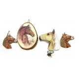 Horse Decor,Plastic,Wood Made