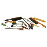 Vintage Brushes,Tools,File,Picks,Fire Starters