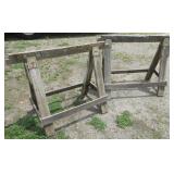 Wood Saw Horses