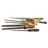 Vintage Wood Handle Files