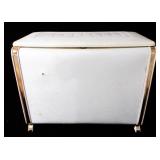 Mid Century Pearlwick Hamper 21'Wx17'T