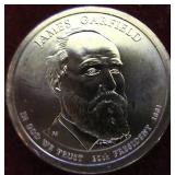 2011P James Garfield Dollar GEM/UNC: 5th Year