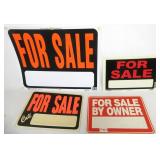 For Sale Signs