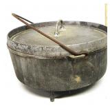 Aluminum 3 Leg Cooking Pot
