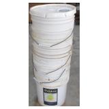 5 Qty 5 Gallon Buckets