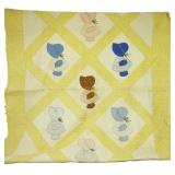 Hand Stitched Throw Quilt