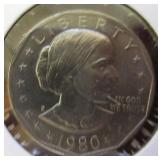 1980S Susan B Anthony: 2nd Year of Issue