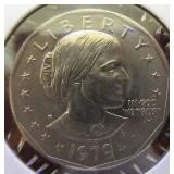 1979D Susan B Anthony: 1st Year of Issue