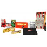 Vintage Games,Bingo,Checkers,Scrabble,Dominos
