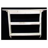 White Shelving Unit 48'Wx5.5'Dx36'T