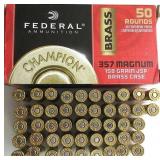 Federal 357 Magnum 158 Grain JSP - Qty 47
