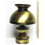 Brass Look Metal Parlor Lamp