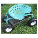 Garden Cart W/Seat