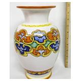 Dip.A Mano Zieiqna Italian Vase