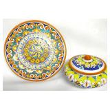 Italian Plate Hanger W/Bowl