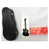 Guitar Wine Bottle Case W/Elvis Guitar