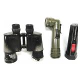 Binoculars W/Flash Lights